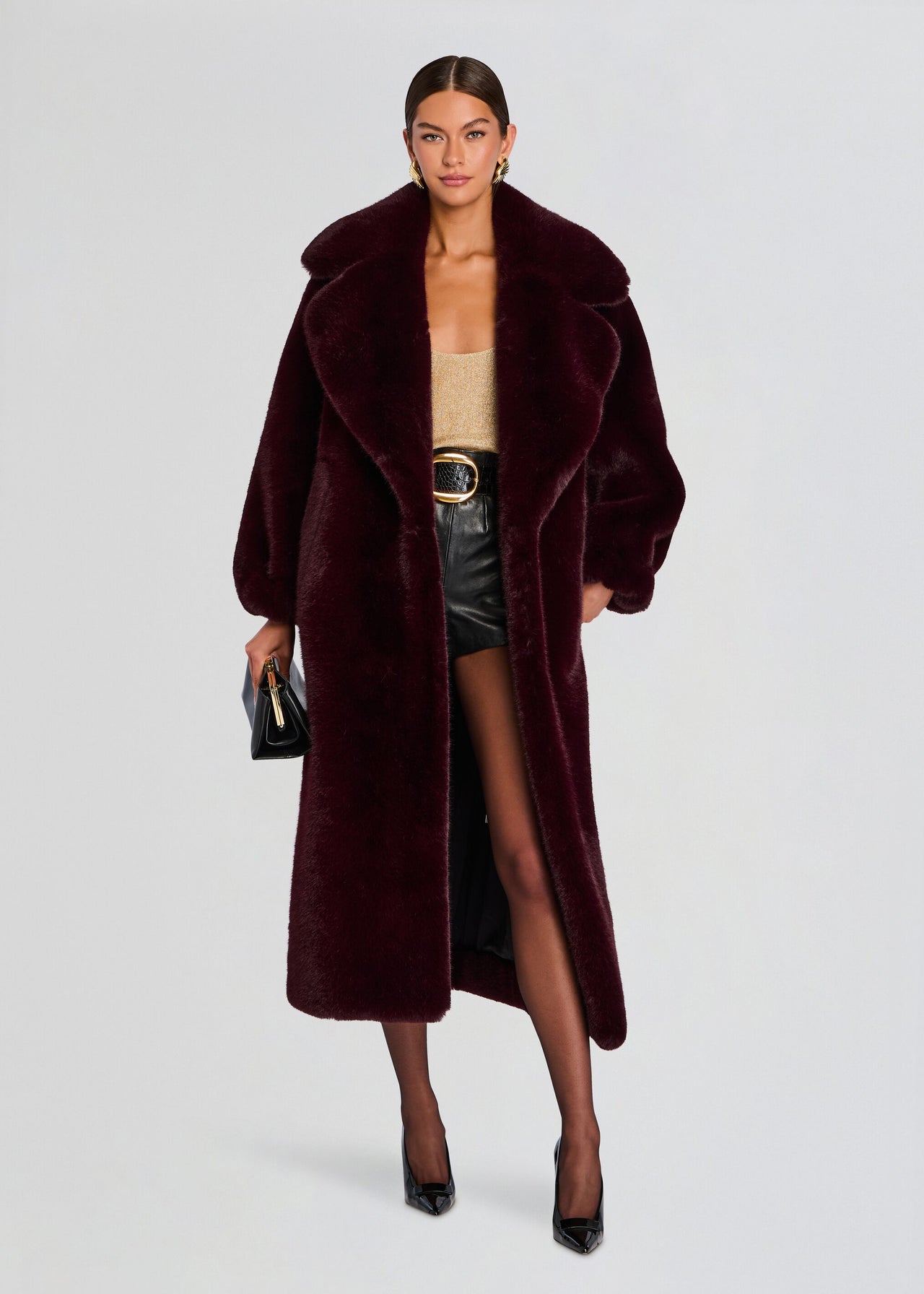 Dasha Faux Fur Jacket – Retrofete