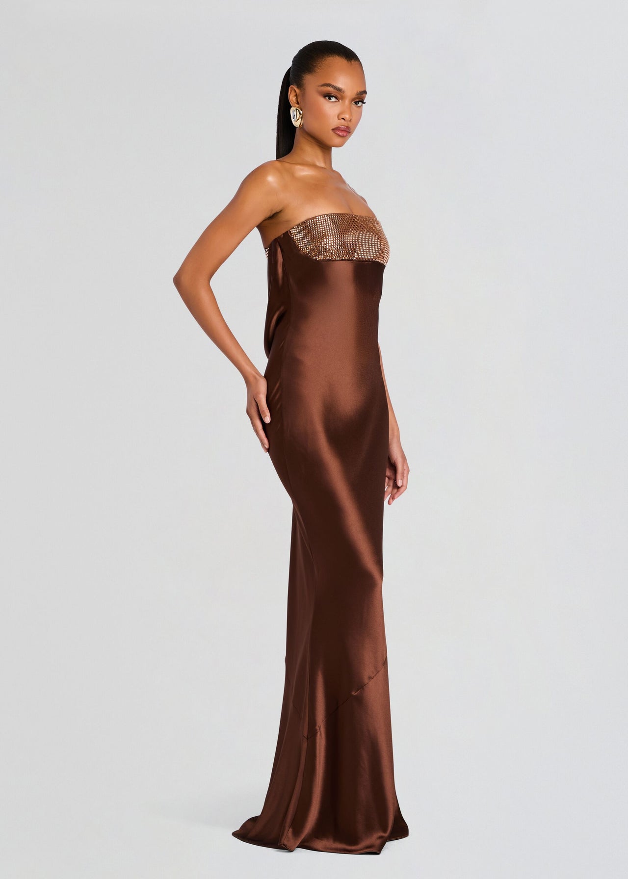 wedding guest dress spring formal RADKA Embellished Beaded Couture Prom & Formal Dress main image 1