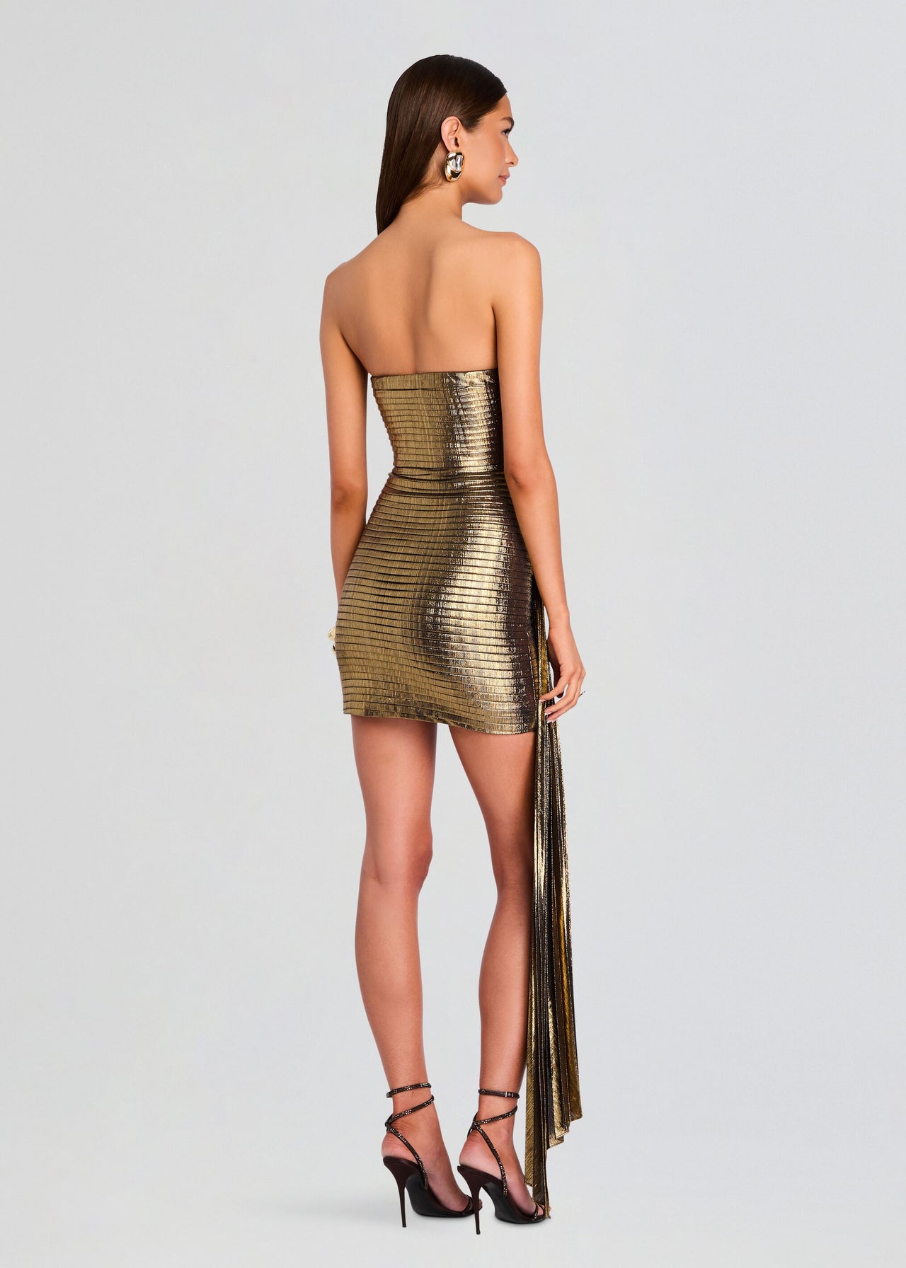 Retrofete Marcy Strapless Mini Dress
