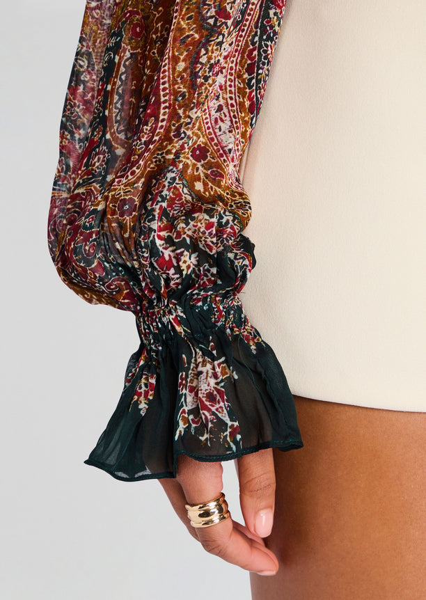 Ruza Smocked Top