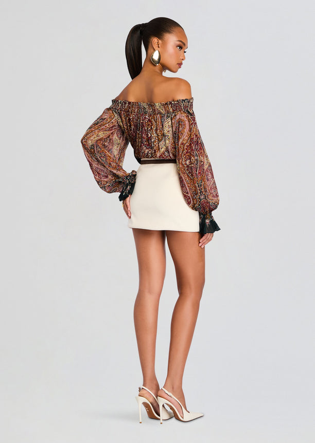 Ruza Smocked Top