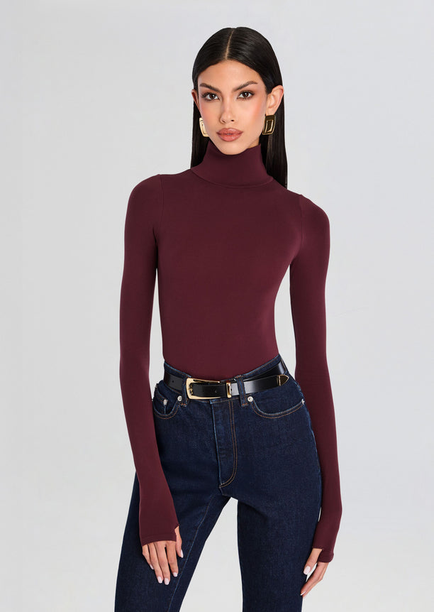 Ballet Turtleneck Bodysuit