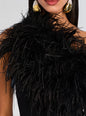 Blair Feather Gown thumbnail media 2 of 5