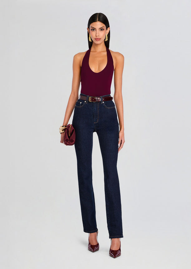 Bamboo Halter Bodysuit