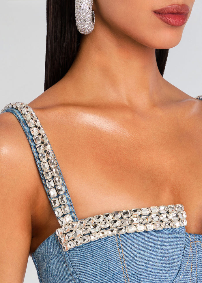 Elin Denim Dress media 2 of 5