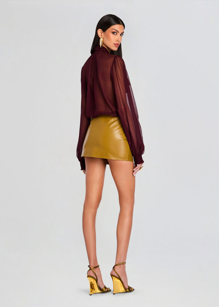 Hasli Silk Chiffon Top media 4 of 5