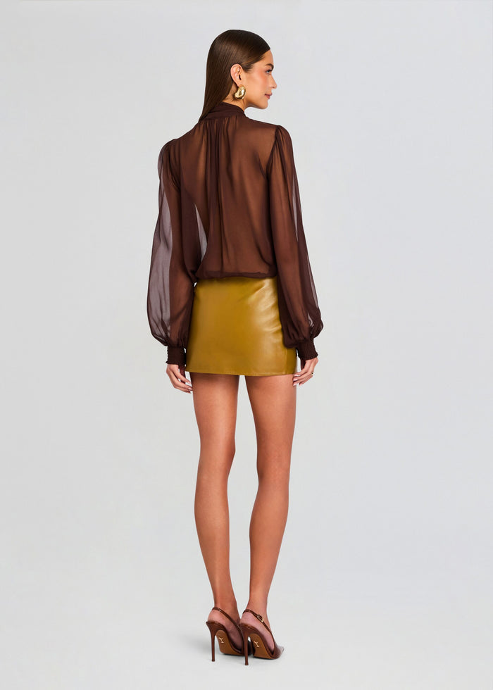 Hasli Silk Chiffon Top media 4 of 5