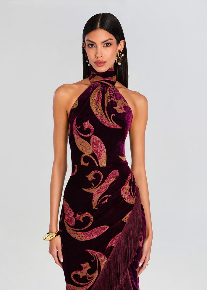 Iridessa Velvet Dress Retrofete Iridessa Velvet Dress Retrofete