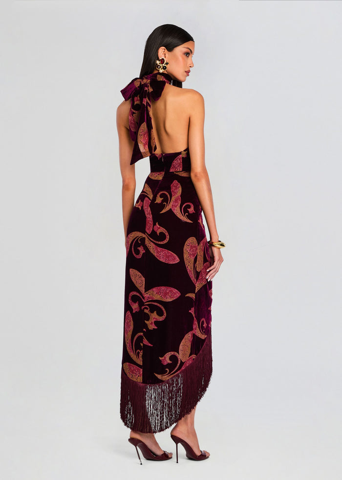 Iridessa Velvet Dress media 4 of 5