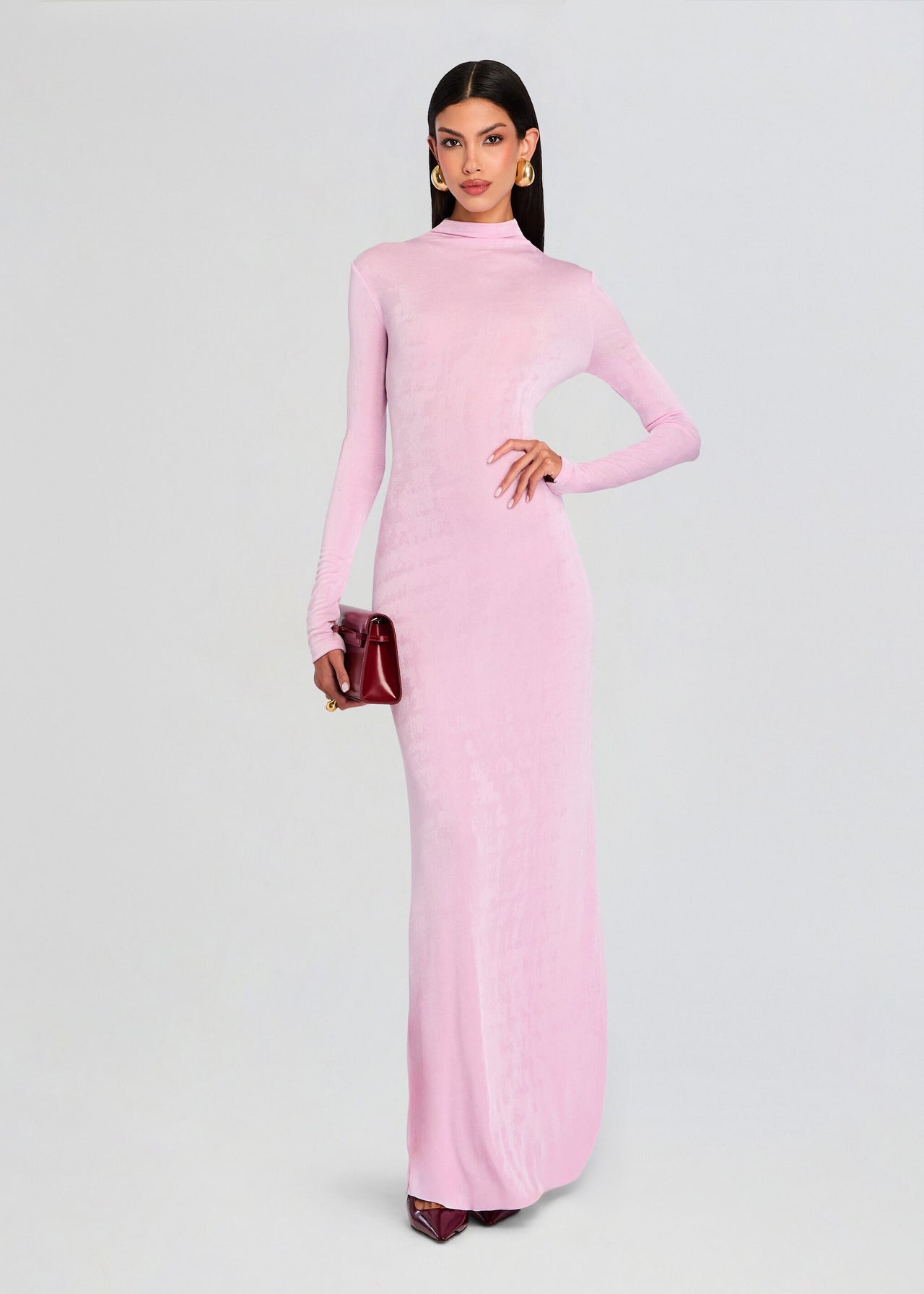 strapless open back dress Kim Maxi Dress – Retrofete