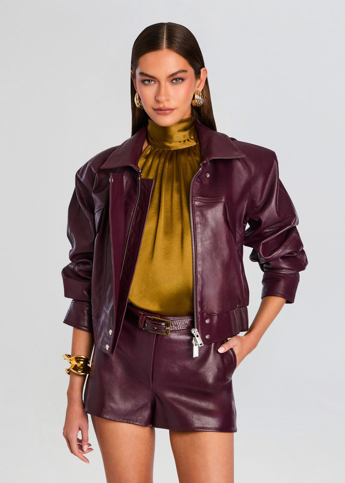 Lykke Leather Jacket media 1 of 5