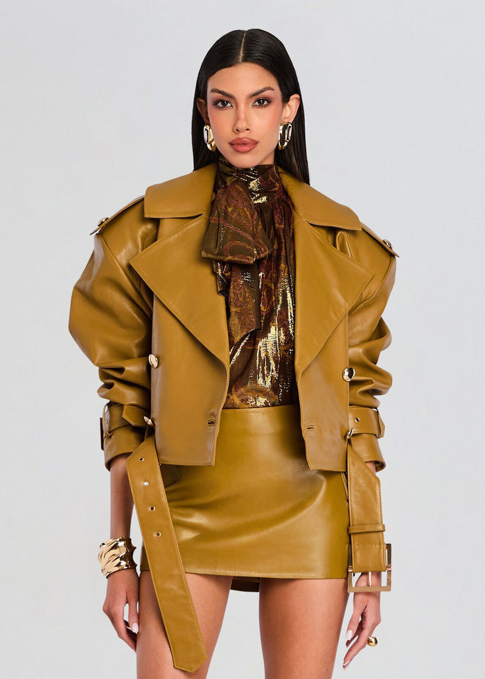 Malene Leather Jacket media 1 of 5