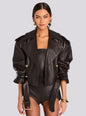 Malene Leather Jacket thumbnail media 6 of 6