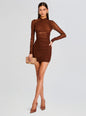 Moxey Ruched Mesh Mini Dress thumbnail media 5 of 5