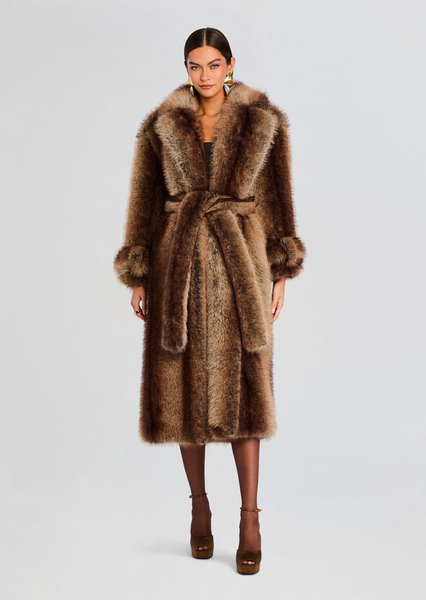 Shantel Faux Fur Coat