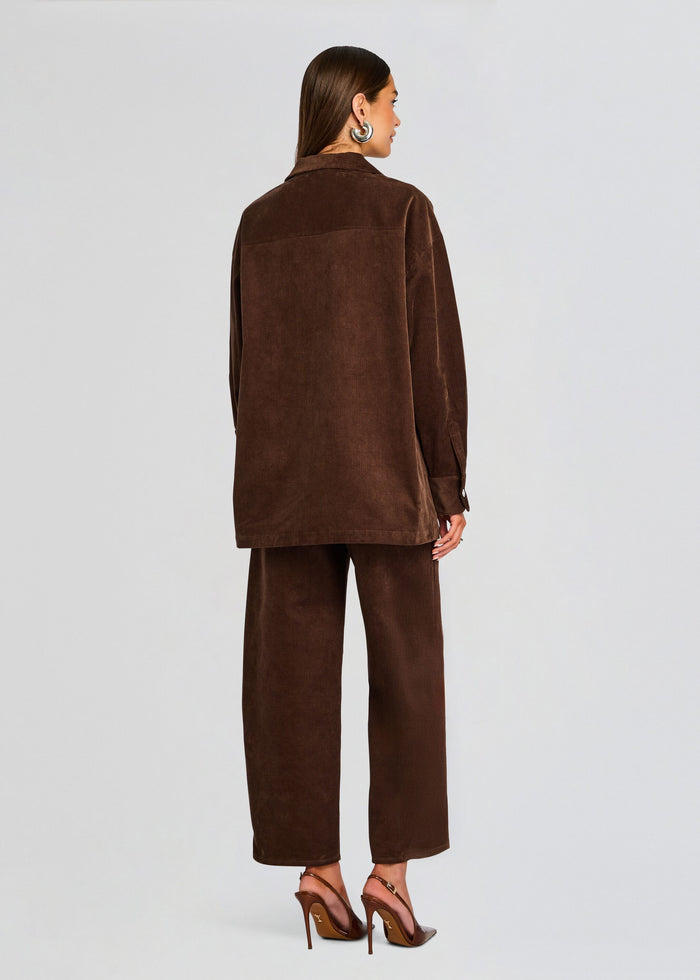 April Corduroy Shacket media 4 of 5