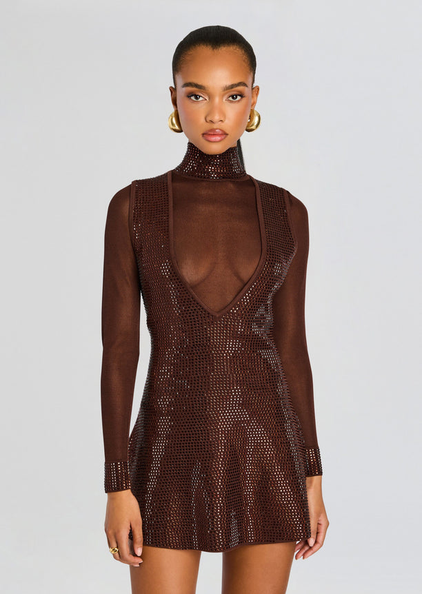 Bastet Embellished Dress