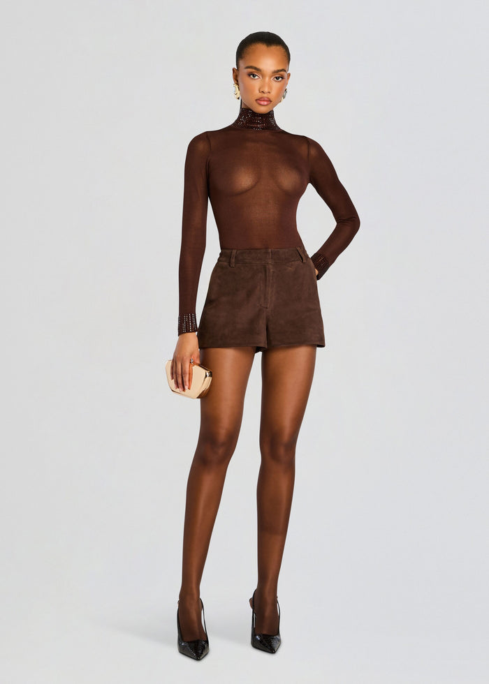 Naya Suede Leather Short media 5 of 5