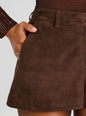 Naya Suede Leather Short thumbnail media 2 of 5