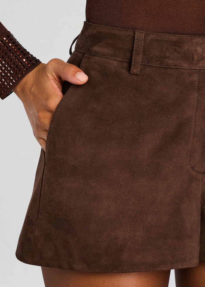 Naya Suede Leather Short media 2 of 5