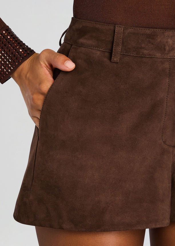 Naya Suede Leather Short