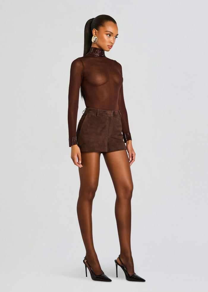 Naya Suede Leather Short media 3 of 5