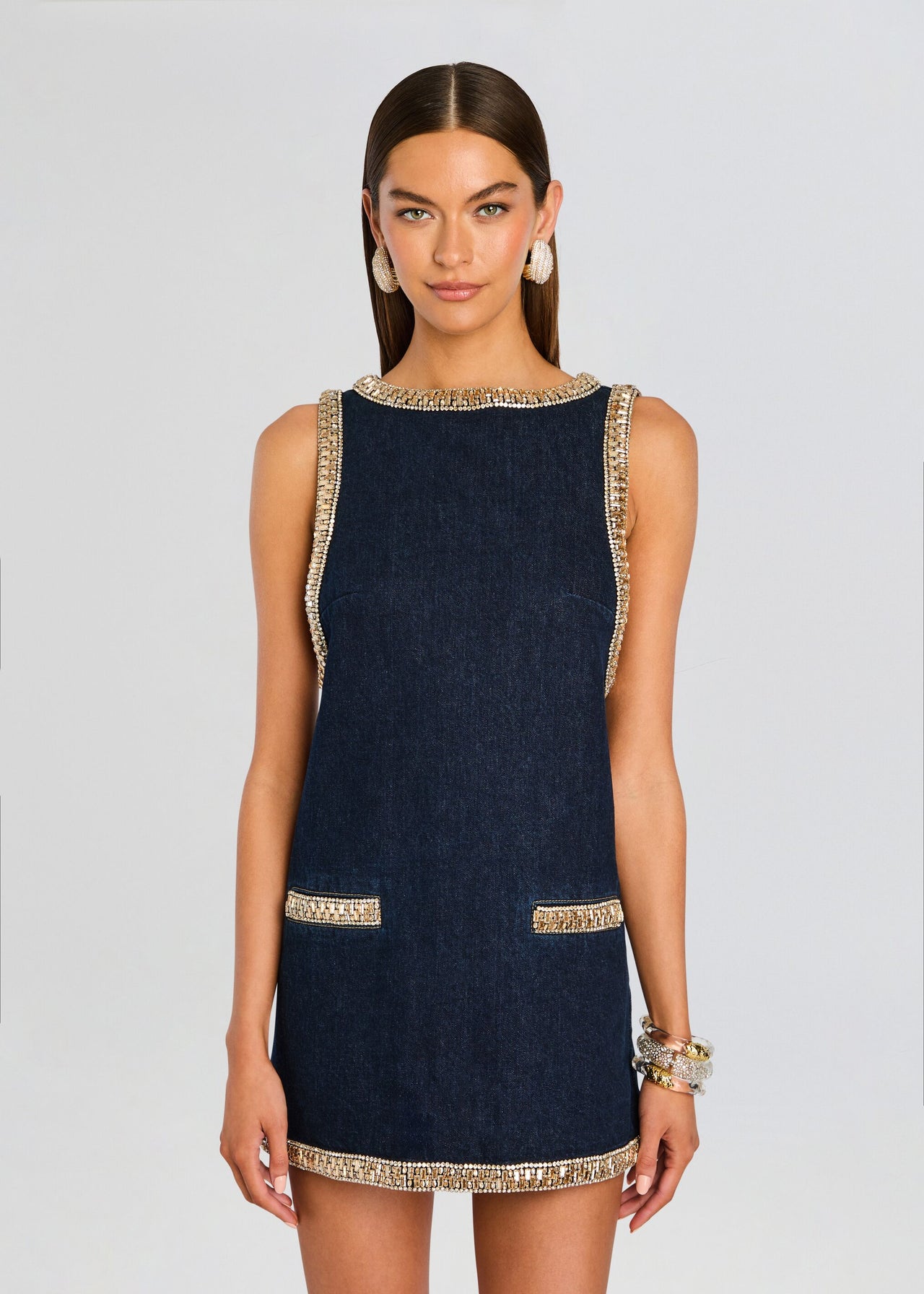 Retrofete Dorte Dress in Blue - Size XL Retrofete Dorte Dress in Blue - Size XL