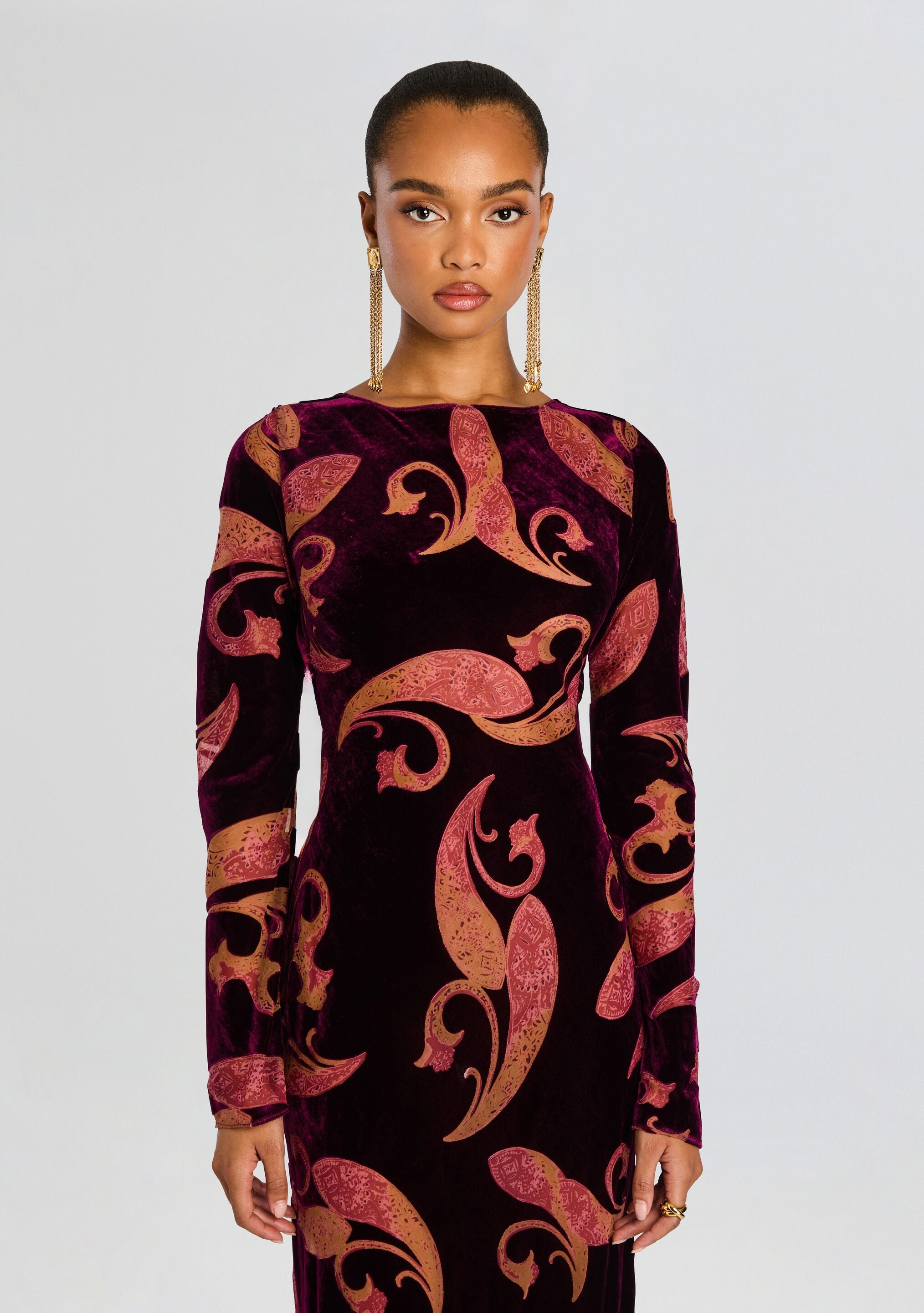 Iona Velvet Dress – Retrofete