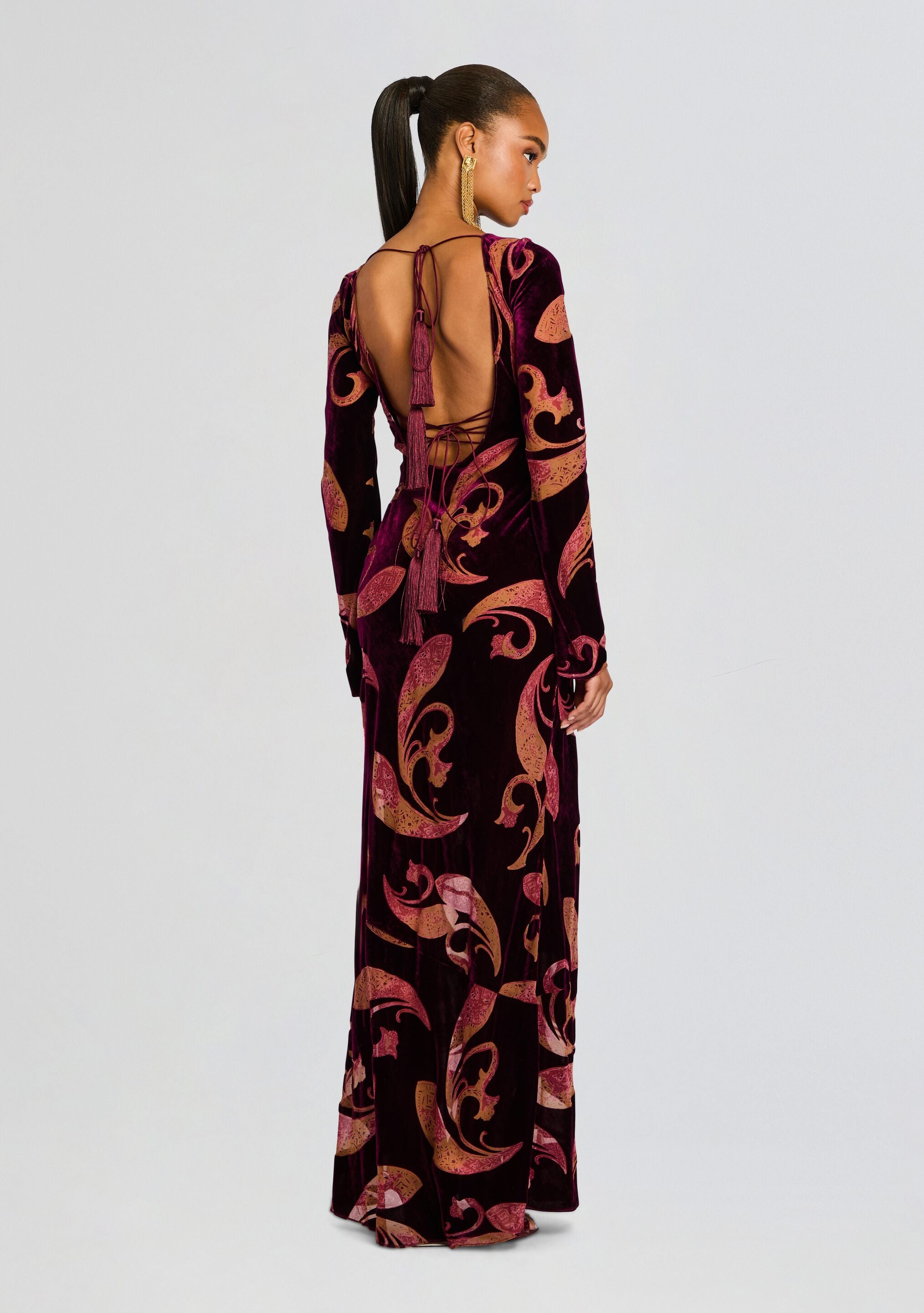 Iona Velvet Dress – Retrofete