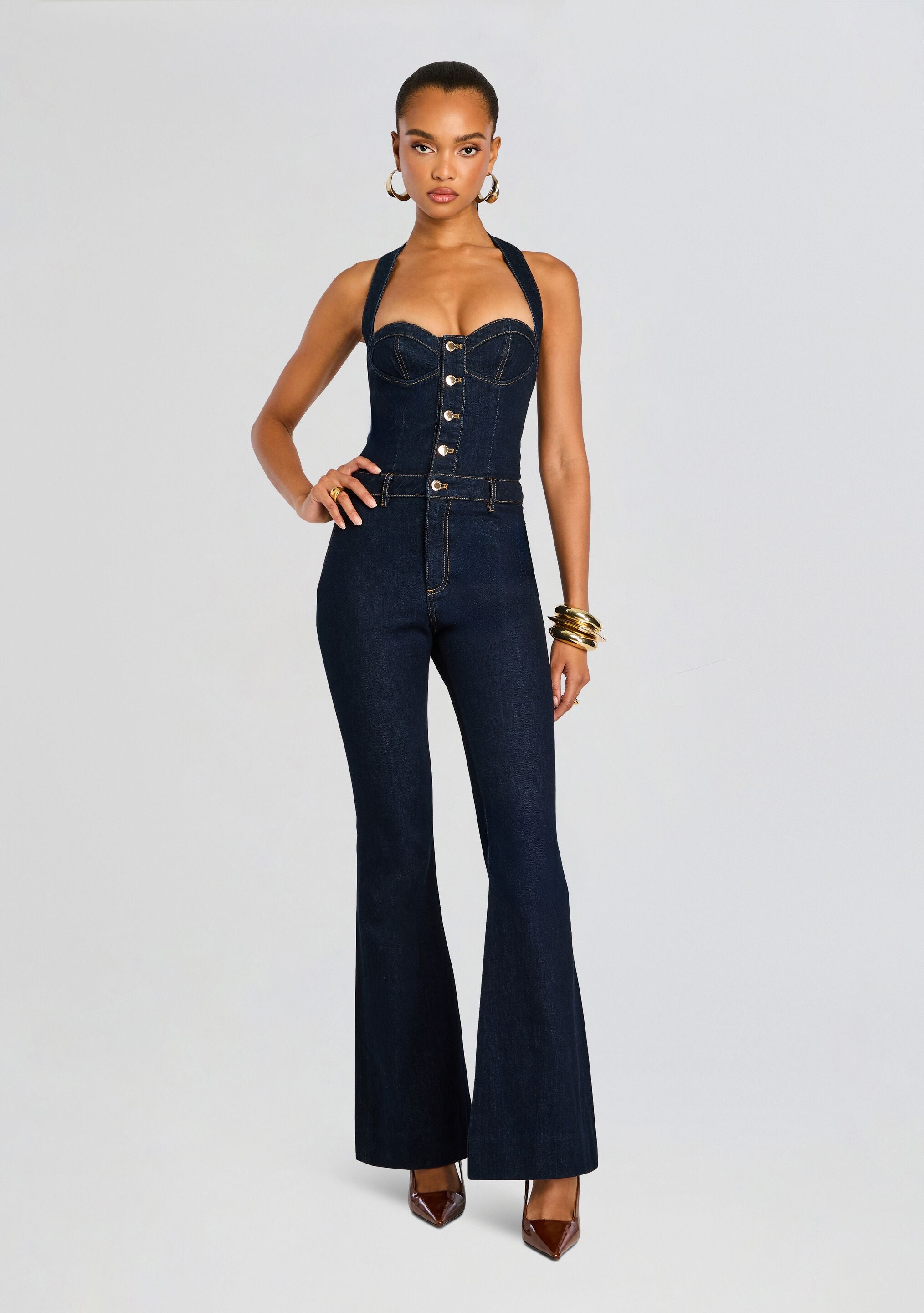Irma Denim Jumpsuit – Retrofete