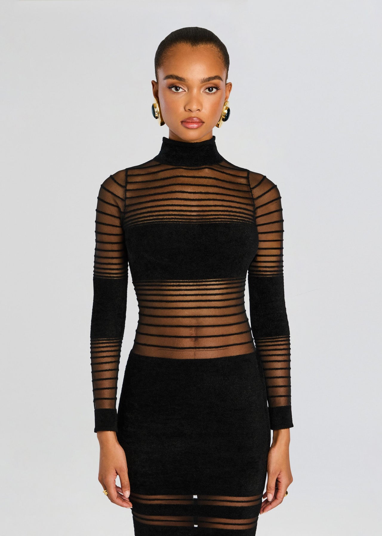retrofte Women's Johanne Dress - Black - Maxi dresses