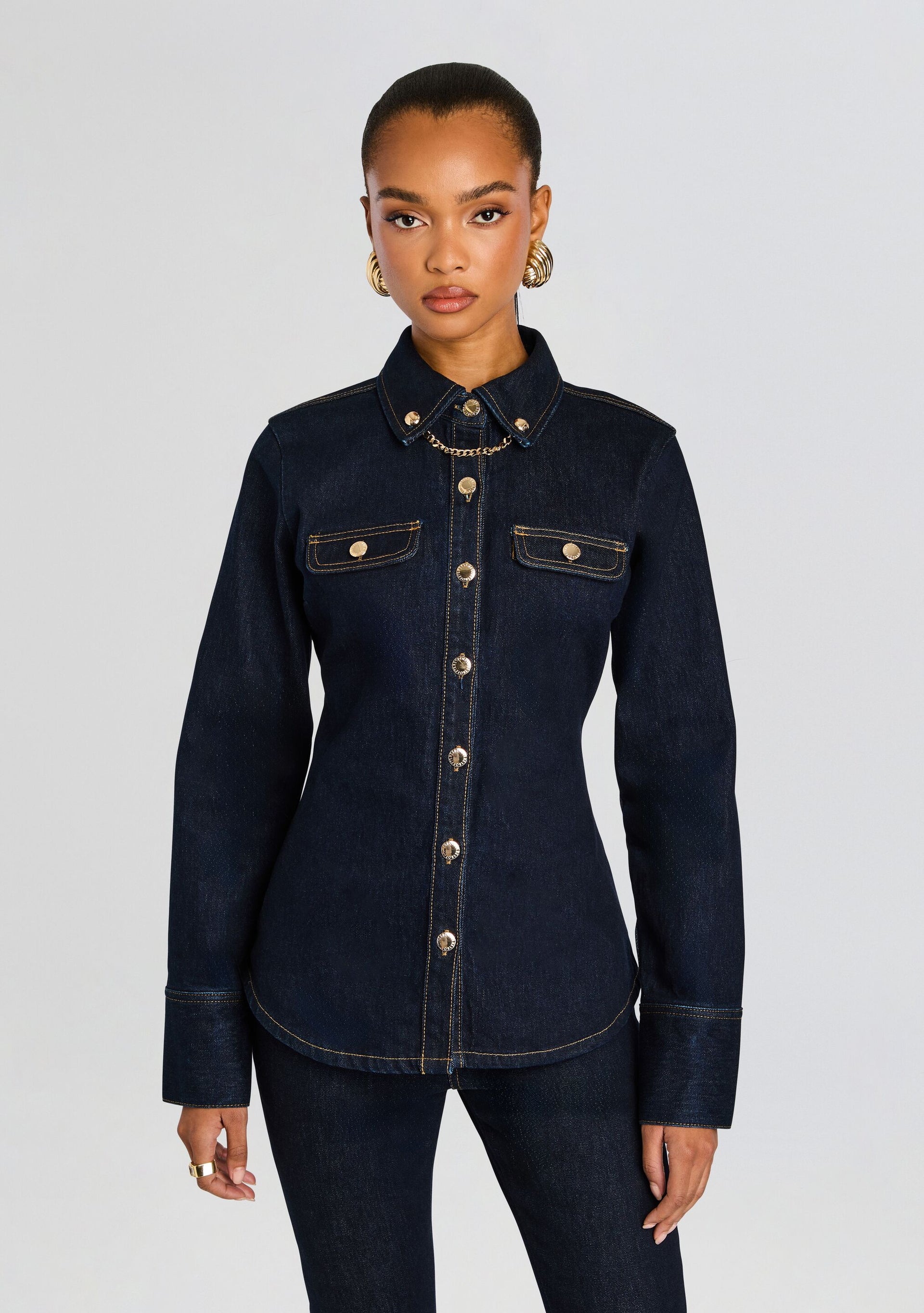 Jorun Denim Shirt – Retrofete