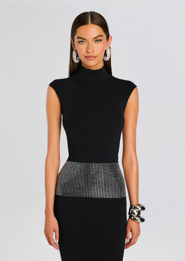 Leontine Embellished Dress