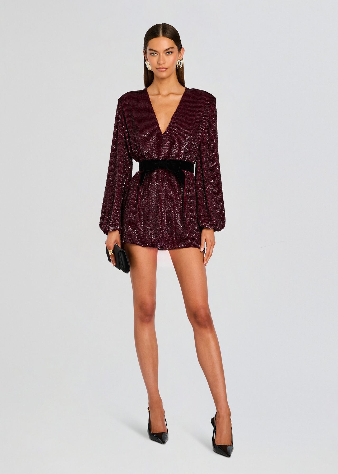 retrofte Women's Lilai Sequin Dress - Red - Mini dresses retrofte Women's Lilai Sequin Dress - Red - Mini dresses