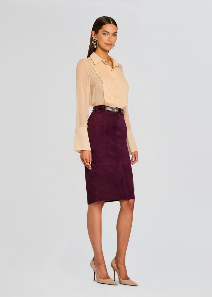 Marcella Suede Skirt media 3 of 5