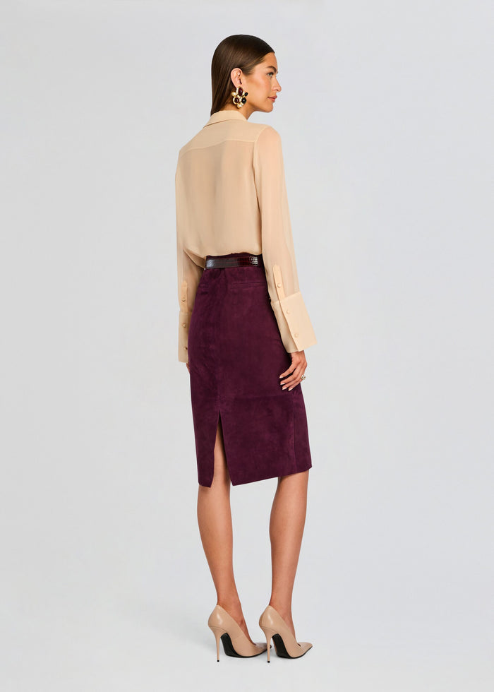 Marcella Suede Skirt media 4 of 5