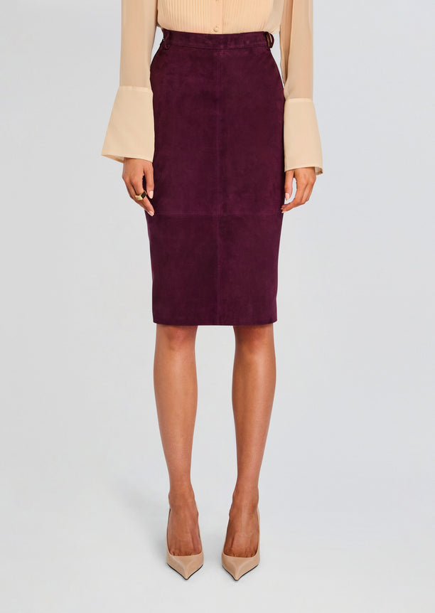 Marcella Suede Skirt