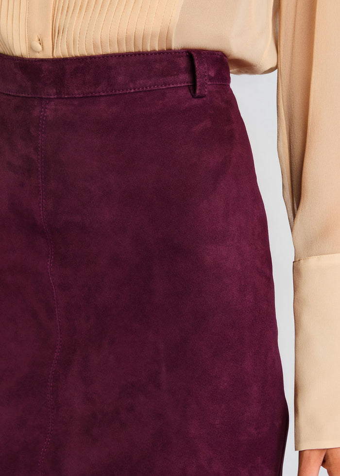 Marcella Suede Skirt media 2 of 5