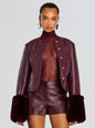 Talvi Leather Jacket thumbnail media 1 of 5