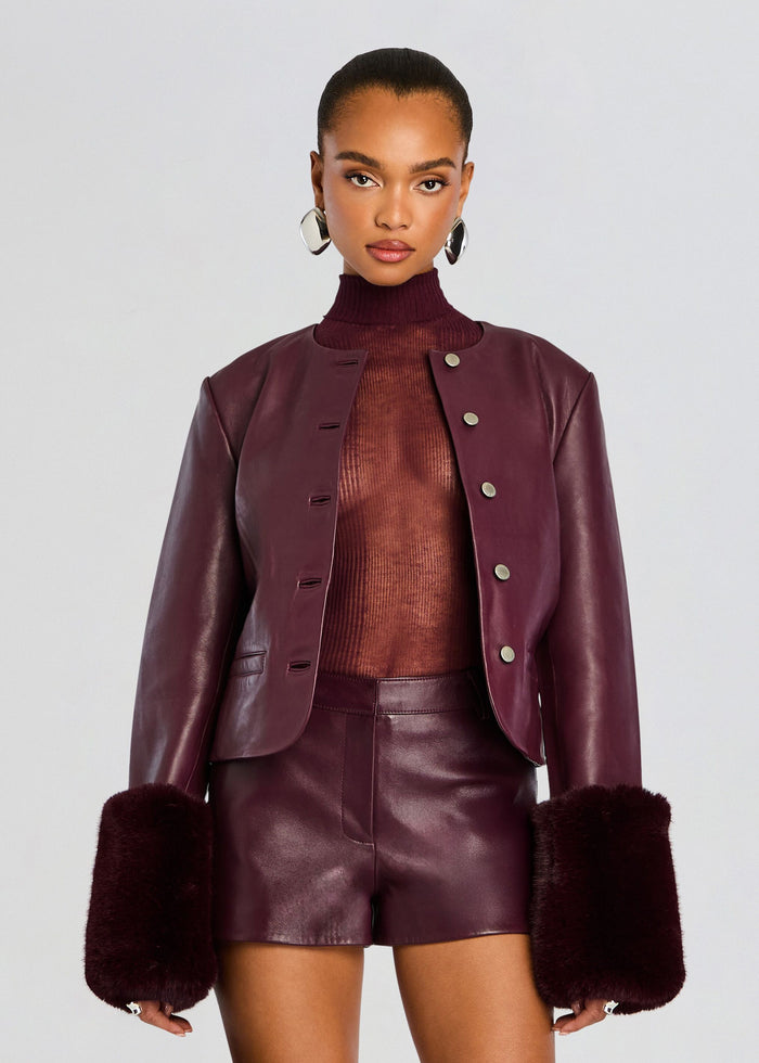 Talvi Leather Jacket media 1 of 5