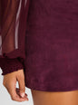 Valerie Suede Skirt thumbnail media 2 of 5