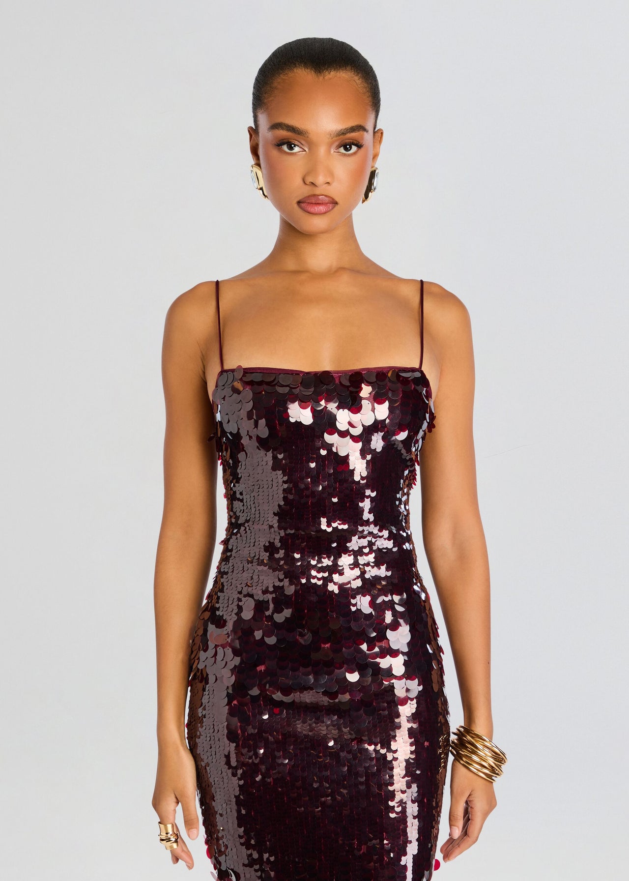 retrofte Women's Alana Sequin Dress - White - Casual dresses retrofte Women's Alana Sequin Dress - White - Casual dresses
