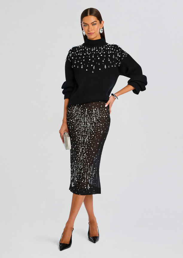 Isabel Embellished Skirt