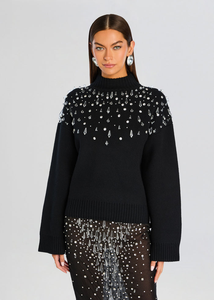 Christa Embellished Sweater media 1 of 5