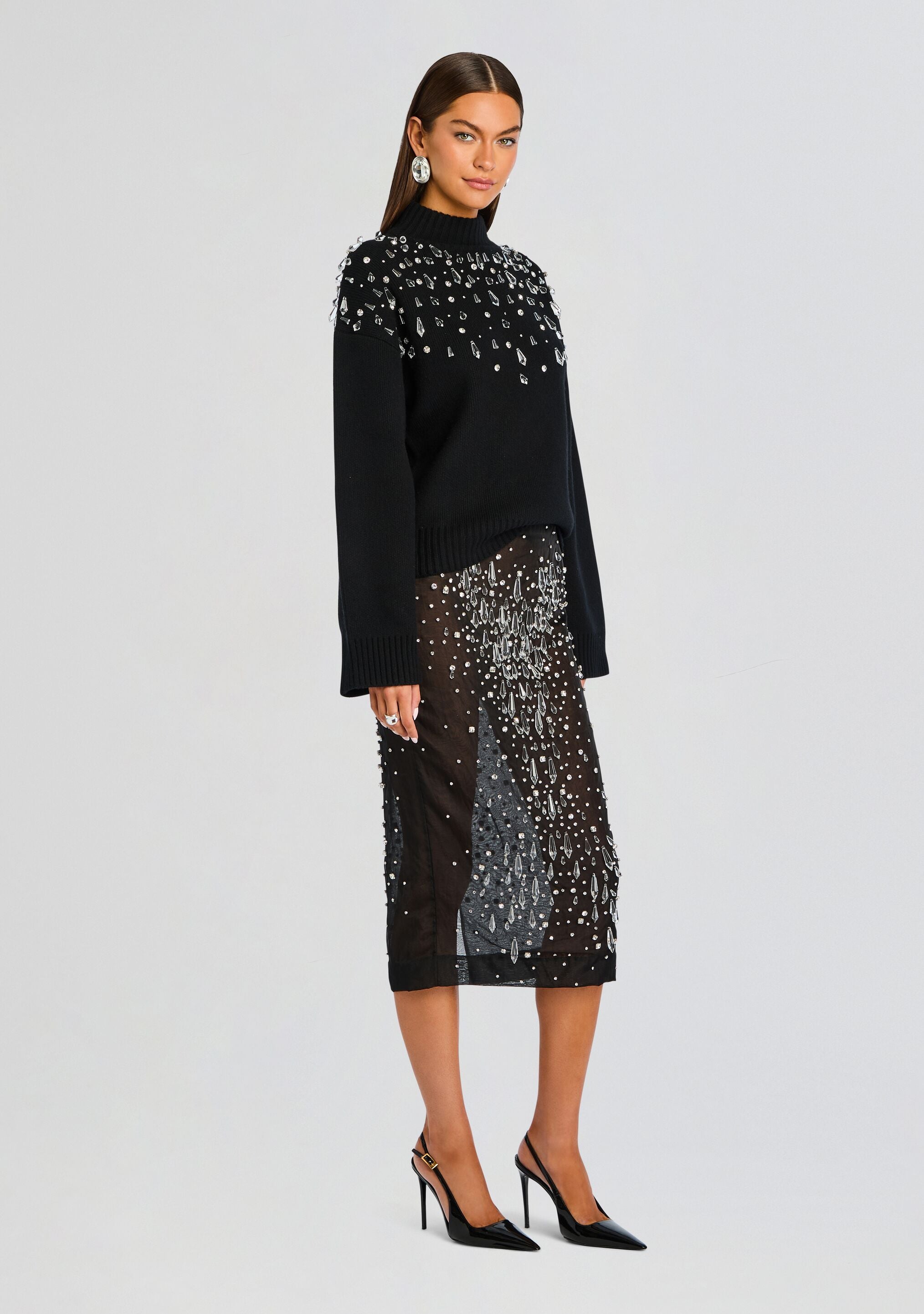 Fete イザベラスカート Isabel Embellished Skirt – Retrofete