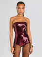 Estella Sequin Romper thumbnail media 5 of 6