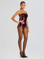 Estella Sequin Romper thumbnail media 3 of 6