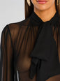 Hasli Silk Chiffon Top thumbnail media 2 of 5