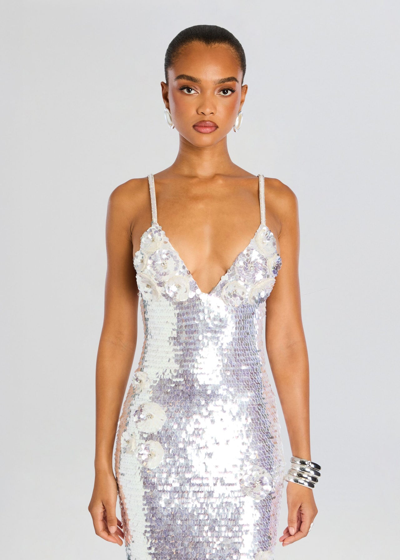 white and silver sequin cocktail dress White Sequin One Shoulder A Line Short Hoco Homecoming Dress jkprom