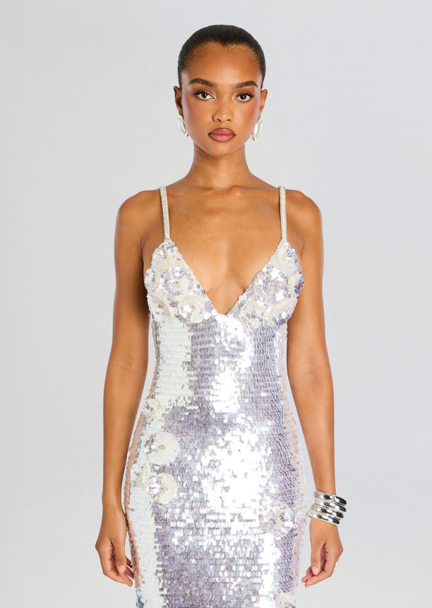 Ines Embroidered Dress